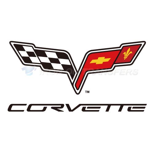 Corvette Iron-on Stickers (Heat Transfers)NO.2040